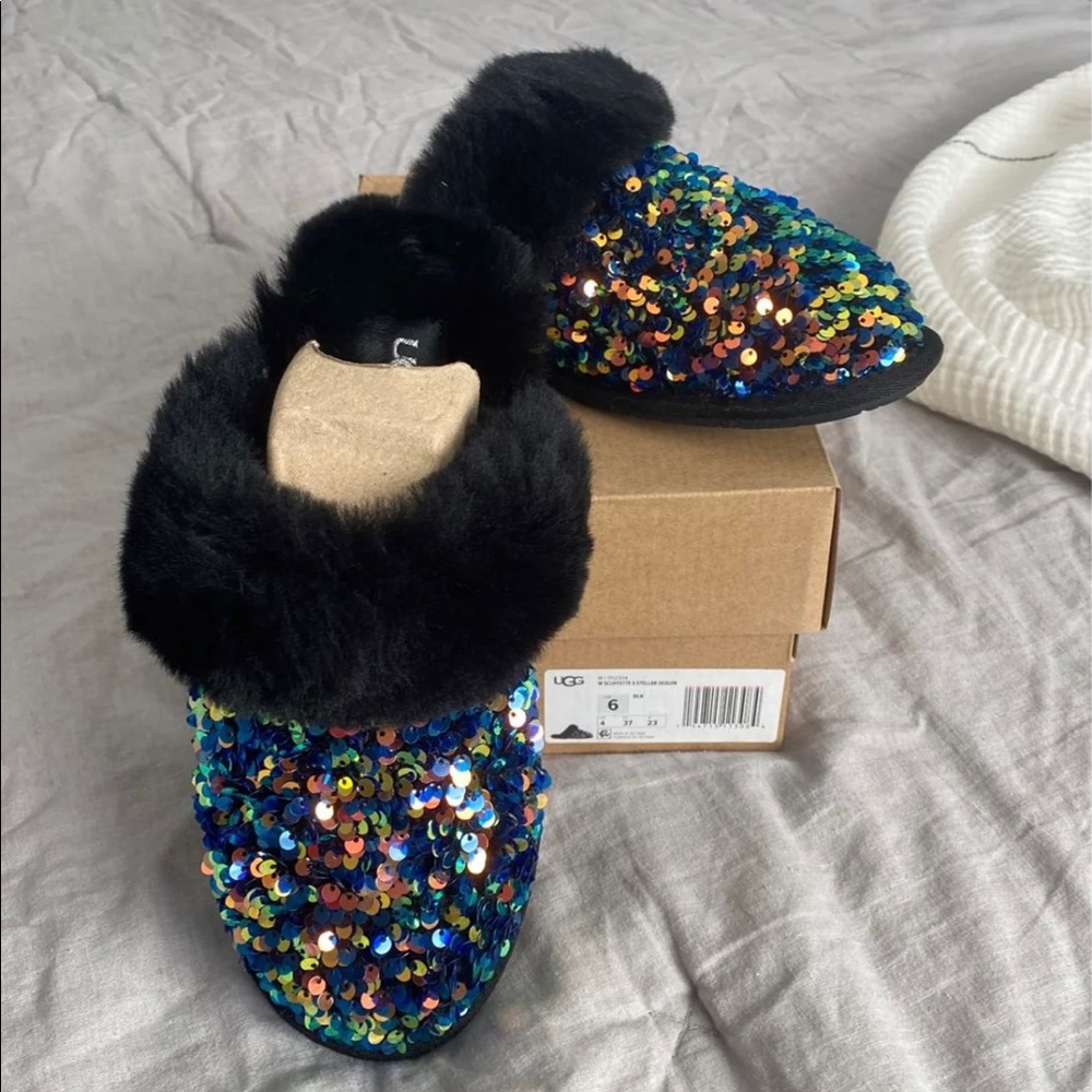 UGG Scuffette II Stellar Sequin Slippers